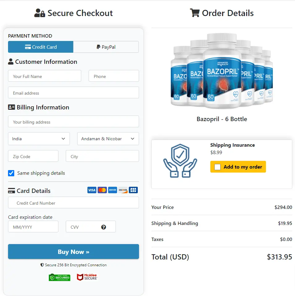 bazopril buy page